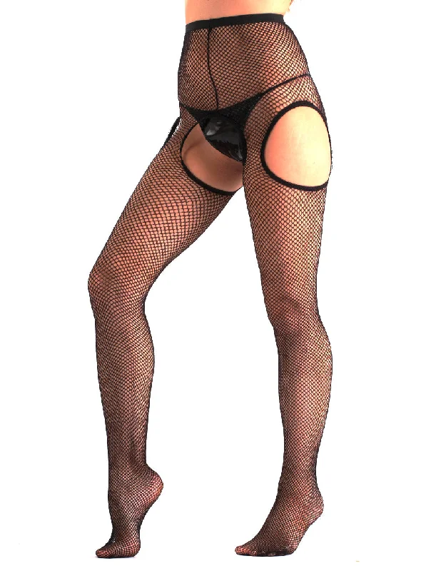 Fishnet Suspender Tights