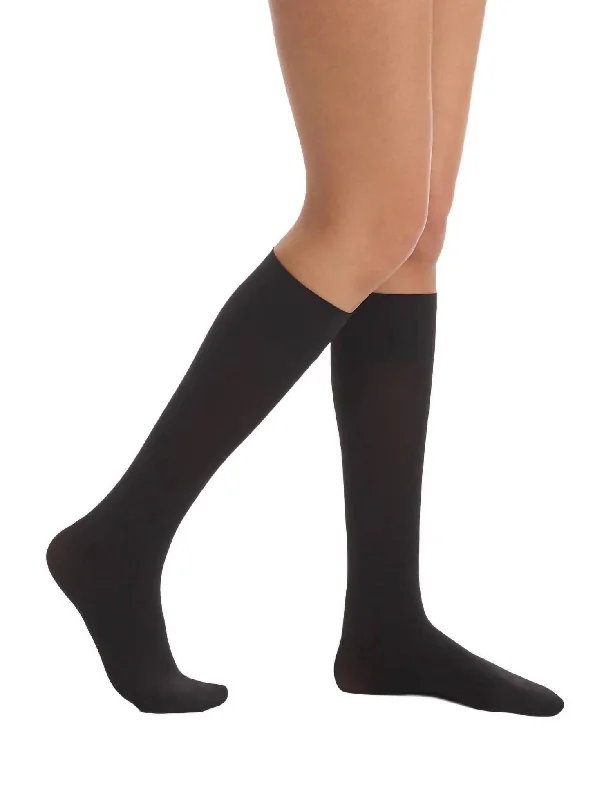 Ultimate Opaque Trouser Socks In Black