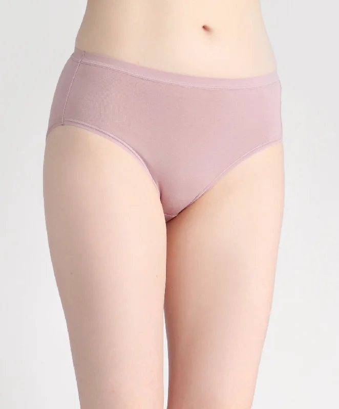 Minimizer bras to reduce the appearance of breast size​ Cotton Core High-Waist Panty