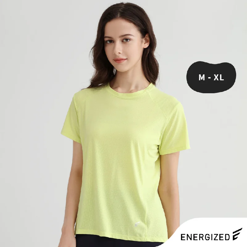 Bra with a plus - size back - closure for a secure fit​ Energized Phygital Womens Sports Tee
