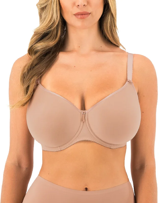 Bra with a lace - lined cup for a feminine and elegant look​ Fantasie Rebecca Essentials Space Molded Underwire Bra (More colors available) - FL101310