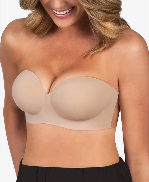 Bra with a contoured cup for a natural - looking shape Fashion Forms Voluptuous Backless Strapless Sticky Bra 16547 Bra with a contoured cup for a natural - looking shape Fashion Forms Voluptuous Backless Strapless Sticky Bra 16547