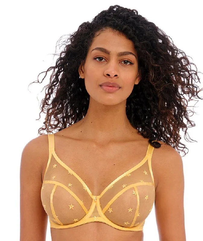 Freya Snapshot Star Underwired High Apex Plunge Bra - Honeycomb