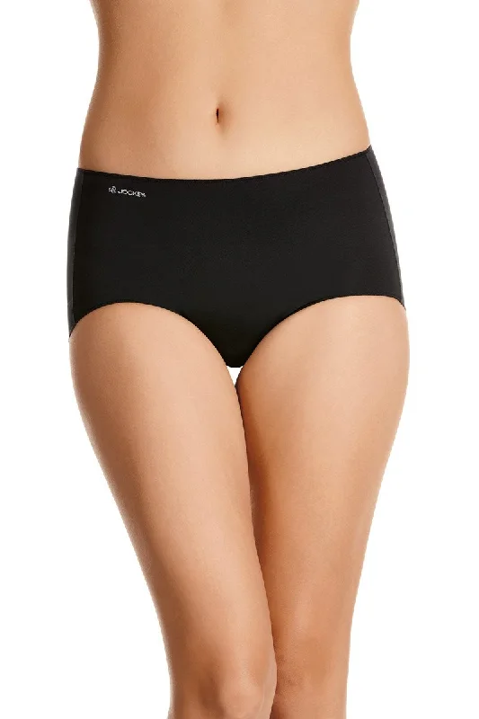 balconette push up bras for a lifted lookFull Brief No Panty Line (Black or Flesh)
