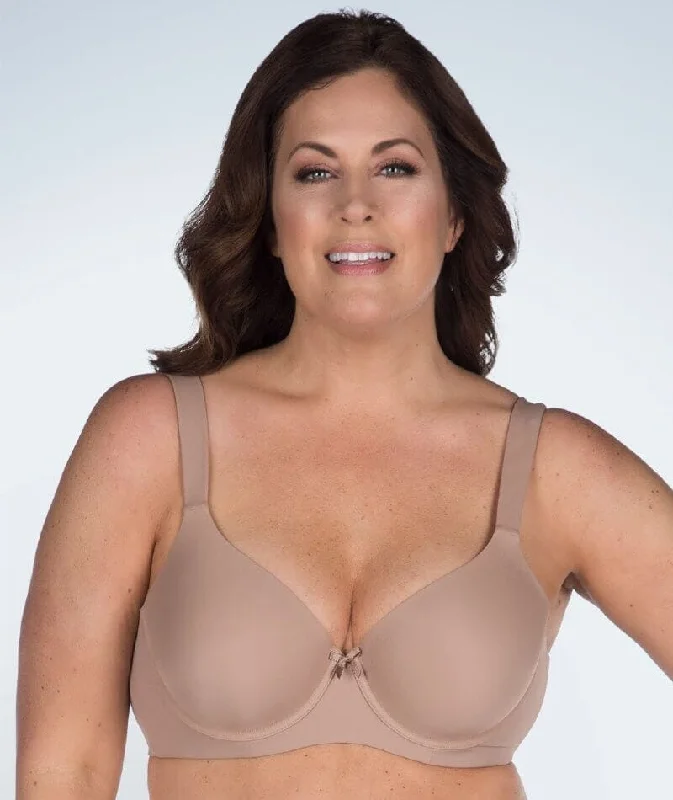 Leading Lady Lightly Padded Underwired T-Shirt Bra - Warm Taupe