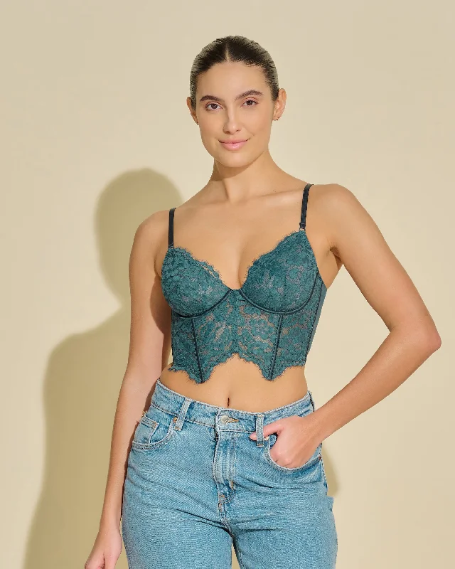 Sujetador Con Aros Tipo Bustier