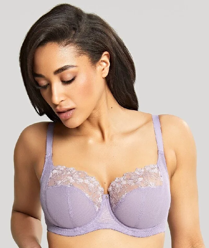 seamless sports bras for minimal chafingPanache Emilia Full Cup Underwire Bra - Lilac