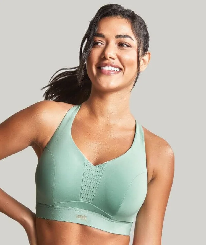 sexy lace push up bras for special occasionsPanache Sport Endurance Ultra Perform Non Padded Underwire Sports Bra - Sage