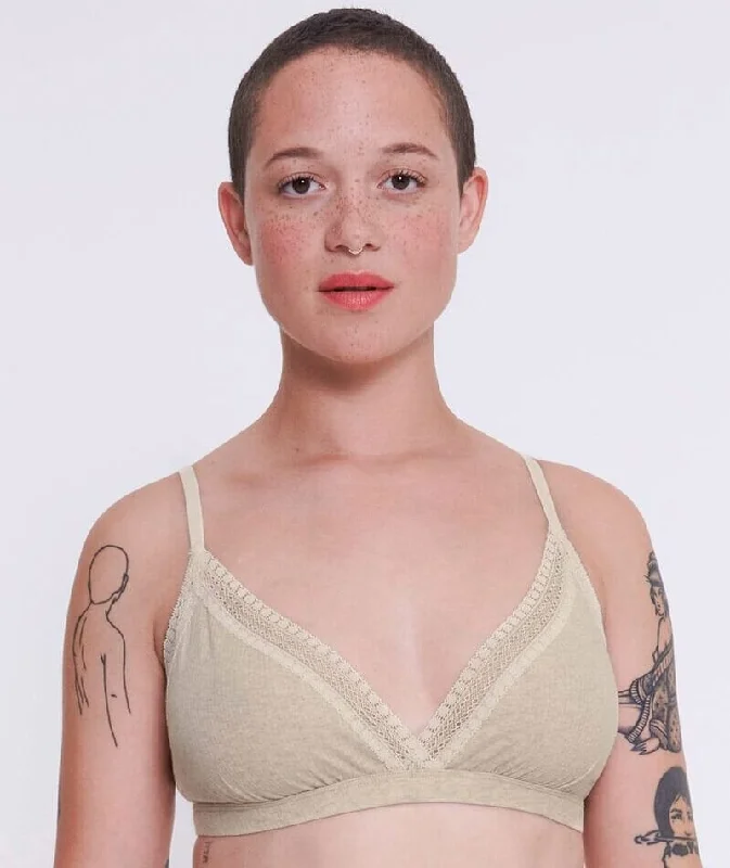sexy backless push up brasSloggi Go Ribbed Wire-free Bralette - Grey Combination