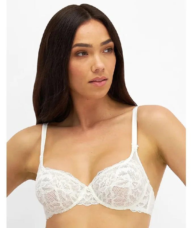 sexy lace push up bras for special occasionsTemple Luxe by Berlei Valentina Balconette Bra - Gardenia
