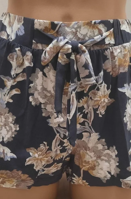 plunge wireless bras for a natural lookJockey Jersey Short (Blue Floral)Available in L only.