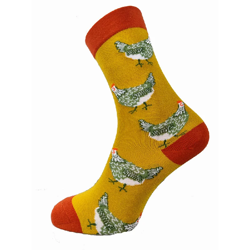 Red Rooster Bamboo Socks